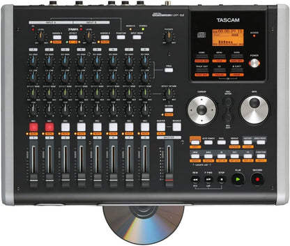 Tascam DP-02 8-Track Digital Recorder CDRW FX