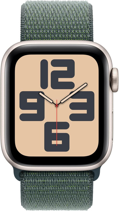Apple Watch SE (2nd Gen) GPS, 40mm, Starlight Aluminium