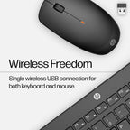HP 18H24AA Wireless Keyboard and Mouse Combo