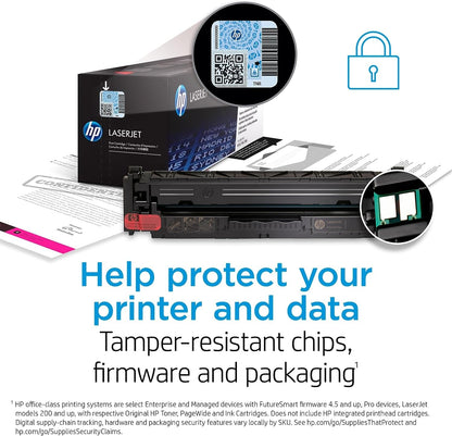 HP HEWCB540A 125A Black Toner Cartridge 2-Pack