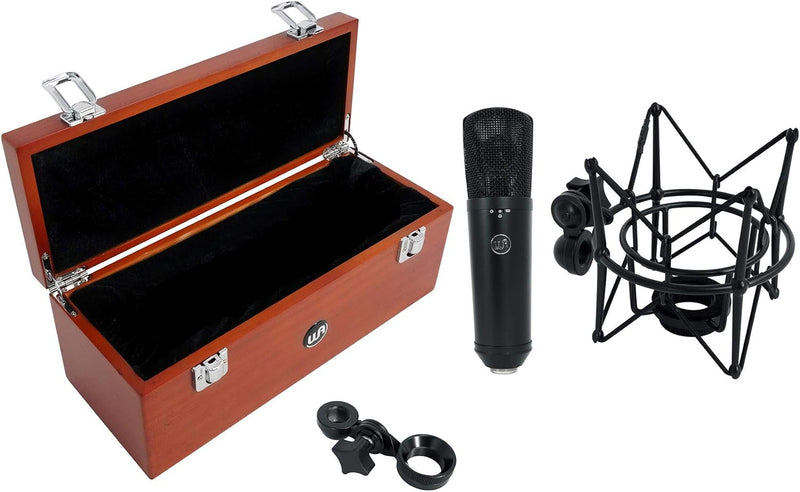 Warm Audio WA-87 R2B Large Diaphragm Condenser Mic - Black — main product image