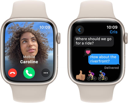 Apple Watch Series 9 45mm GPS Starlight Aluminum
