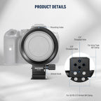 Neewer 10103205 Canon R5/R6 Rotatable Lens Collar