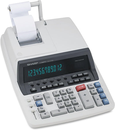 Sharp 6543845635 QS-2770H Two-Color Printing Calculator