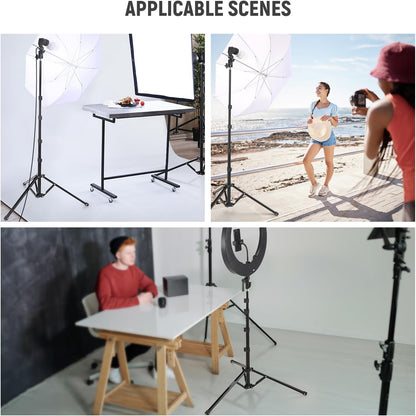 Neewer 10103814 Light Stand - 71"/180cm, Portable, Reversible