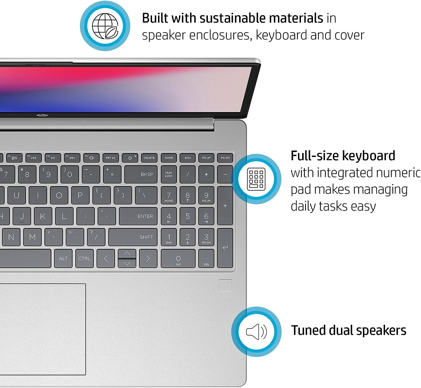 HP Notebook 15.6" FHD Laptop i5-1135G7 8GB 256GB SSD