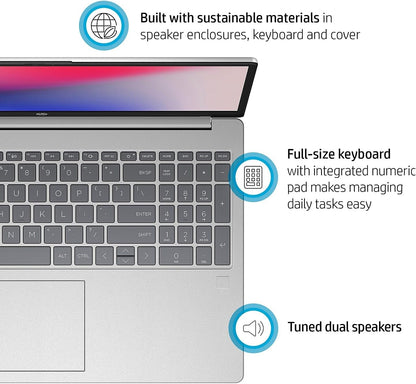 HP Notebook 15.6" FHD Laptop i5-1135G7 8GB 256GB SSD