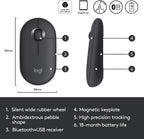 Logitech 910-006517 Pebble Graphite Wireless Silent Mouse