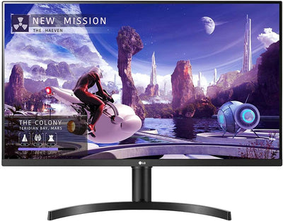 LG 32QN55T-B 32-Inch QHD IPS Monitor (Renewed)