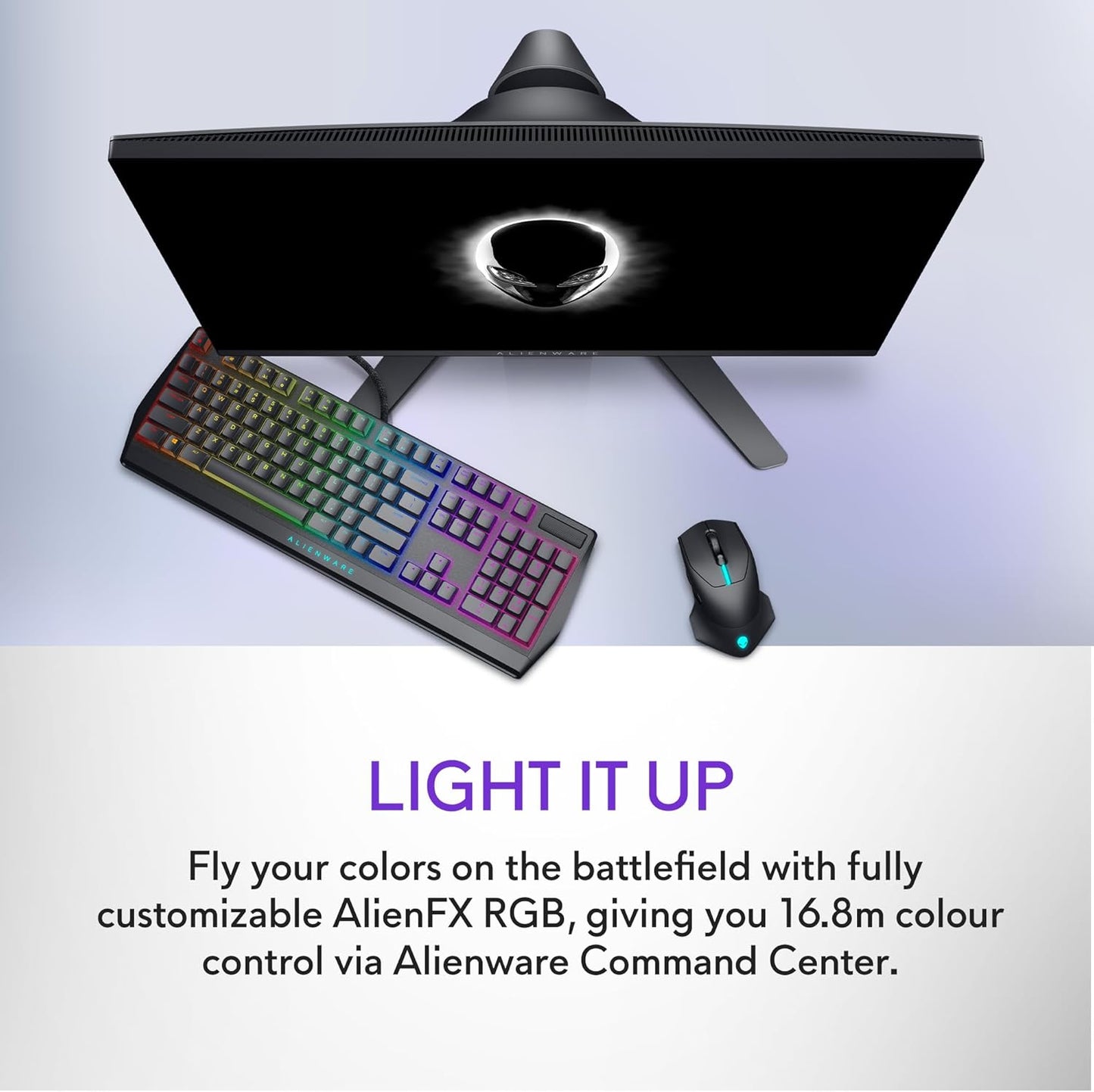 Alienware AW610M Wireless Gaming Mouse - Dark Side of the Moon