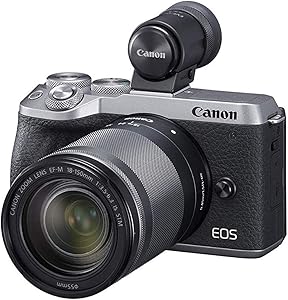 Canon 3612C021 EOS M6 Mark II Mirrorless Camera Kit