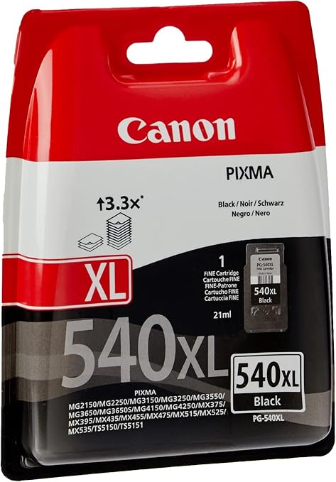 Canon 5222B005 PG-540 XL Black Ink Cartridge — main product image
