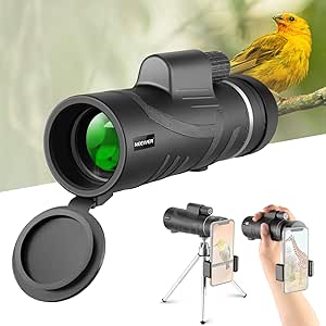 Neewer 12X50 HD Monocular Telescope Smartphone Kit