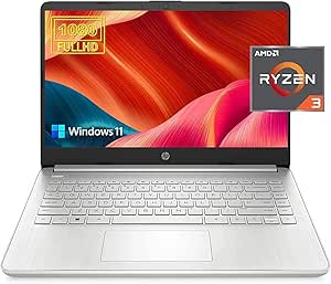 HP 2023 Ryzen 3 FHD 14-inch Business Laptop