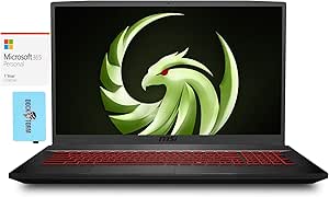 MSI BRAVO17082 Ryzen 7 RX5500M Gaming Laptop Bundle