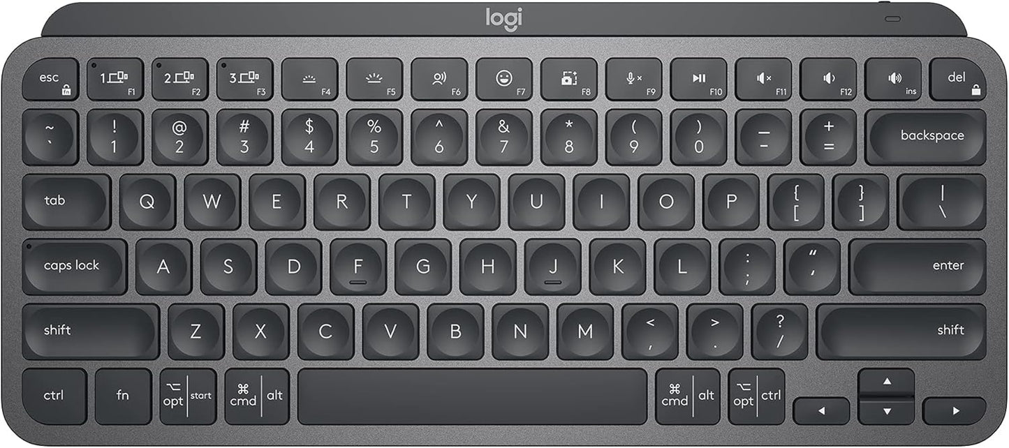 Logitech 920-010388 MX Keys Mini Wireless Keyboard Graphite