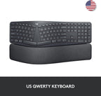 Logitech 920-009166-cr Ergo K860 Wireless Ergonomic Keyboard (Renewed)