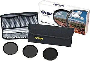 Tiffen 82NDK3 Digital Neutral Density Filter Kit 82mm