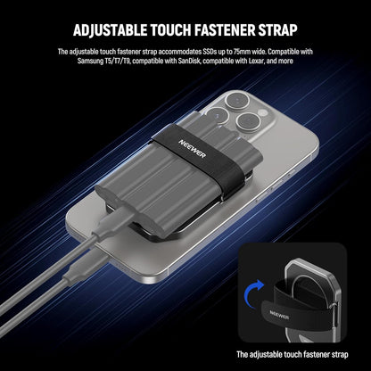 Neewer 10105277 Magnetic SSD Holder - MagSafe iPhone