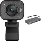 Logitech StreamCam Plus Webcam - Graphite Bundle