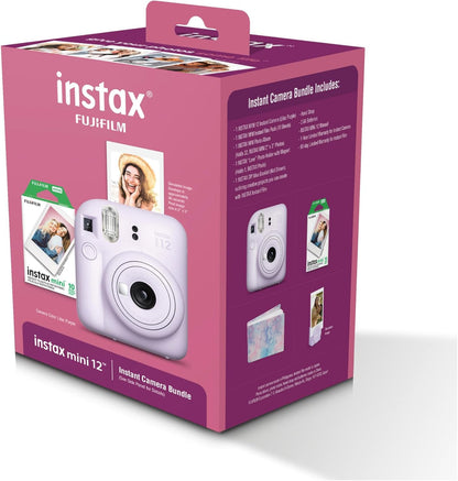 Fujifilm 600023394 Instax Mini 12 Purple Holiday Bundle