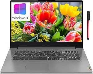 Lenovo 3 15 IdeaPad 3 i7 17.3" FHD Laptop Computer