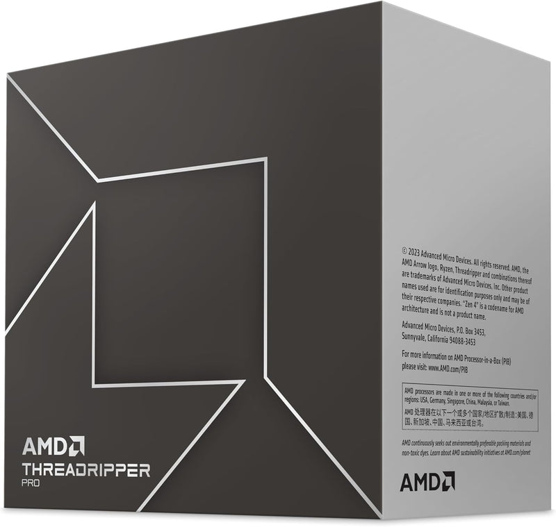 AMD Ryzen Threadripper PRO 7965WX Processor — main product image