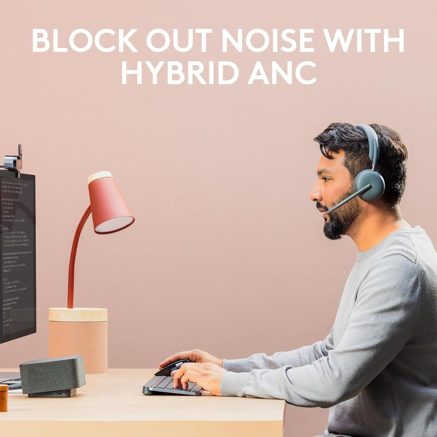 Logitech 981-001317 Zone 950 Noise Canceling Renewed Headset