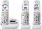 Panasonic KX-TGU433W Cordless Phone 3 Handset