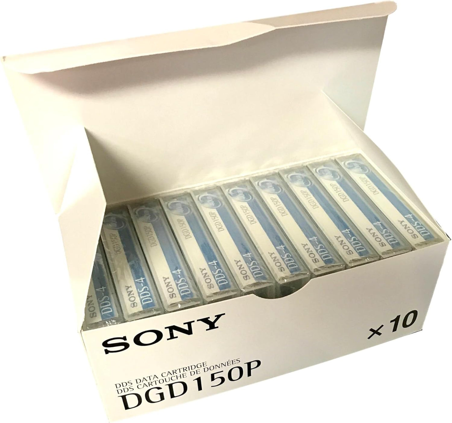 Sony 10-DGD150P DDS4 20/40GB Data Cartridge 10-Pack