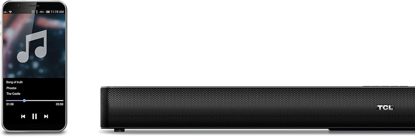 TCL 43S425 43" 4K Roku TV with Soundbar