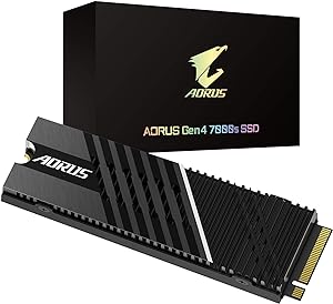 Gigabyte GP-AG70S2TB AORUS 2TB Gen4 PCIe 4.0 NVMe SSD