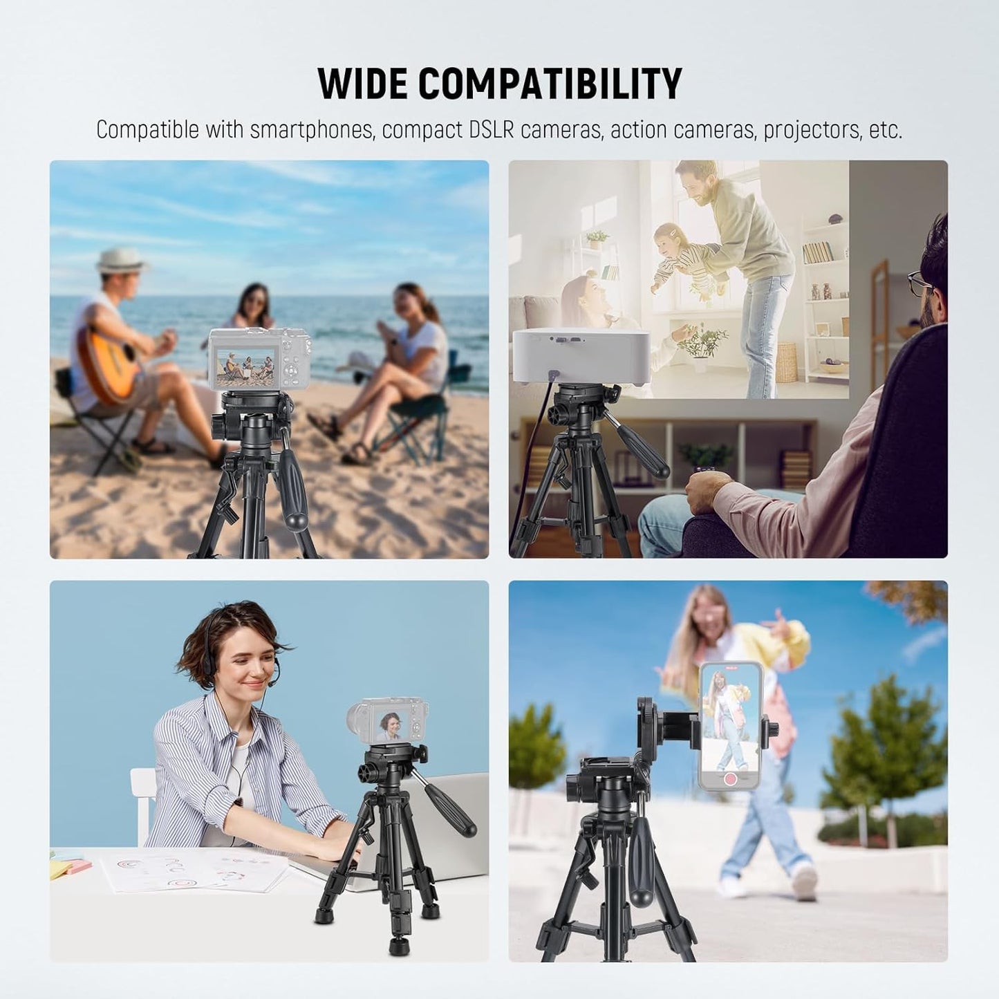 Neewer 10104349 Mini Desk Tripod with Remote