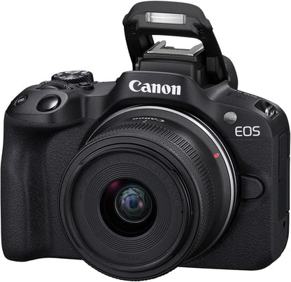 Canon 5811C012 EOS R50 Mirrorless Camera 18-45mm Kit