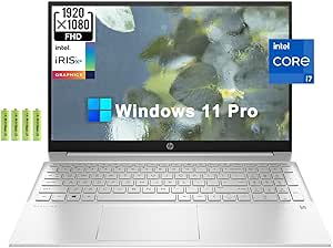 HP 2023 Pavilion 15: i7 Business Laptop, 64GB RAM, 1TB SSD