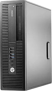 HP 800 G2-SFF i5-6500 16GB 256GB SSD Renewed Desktop