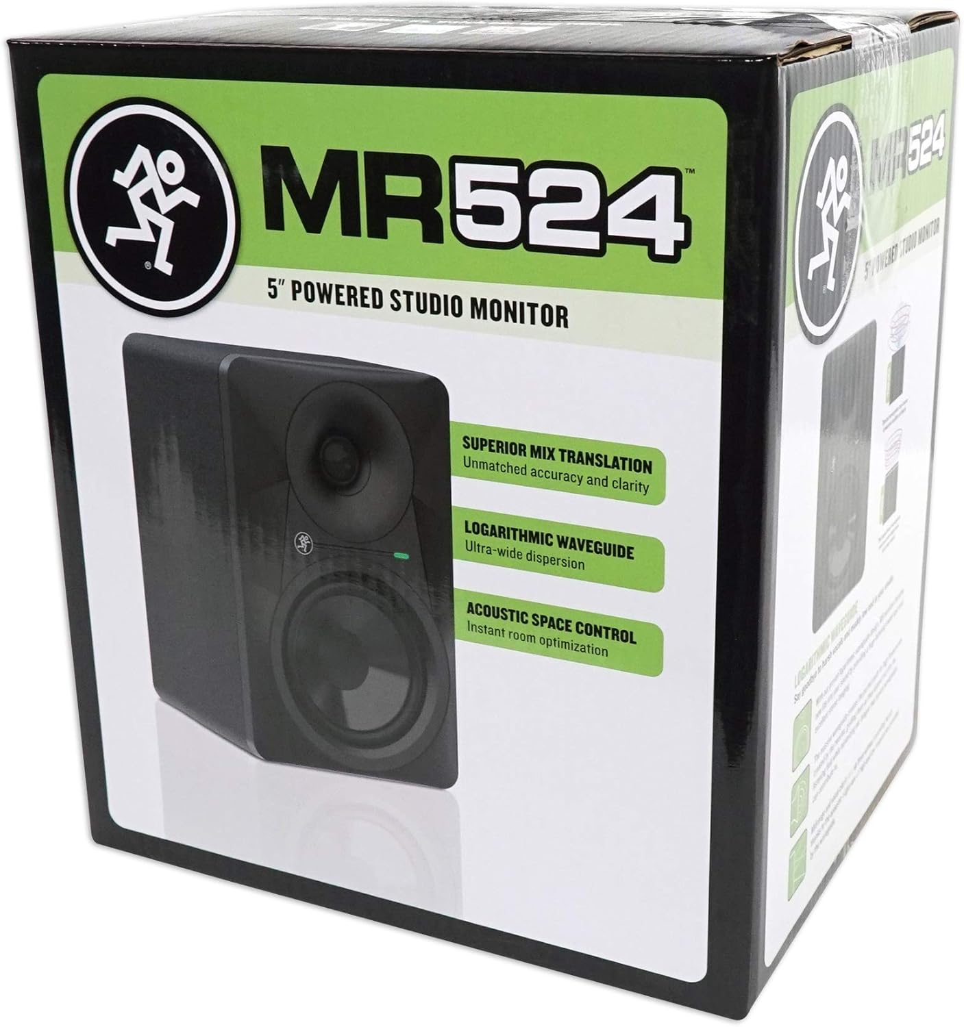 Mackie MR524 Studio Monitor Bundle Samson SR350 Headphones