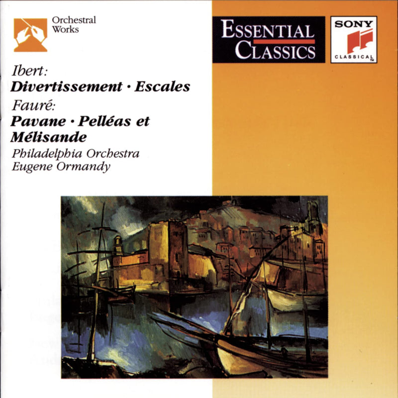 Sony Ibert/Faure Ormandy Davis Essential Classics CD — main product image