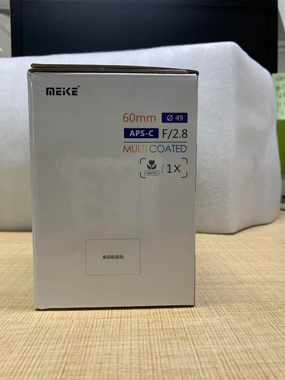 Meike 60mm F2.8 Macro Lens Sony E-Mount APS-C
