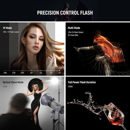 Neewer Q300 300Ws Wireless Outdoor Studio Flash