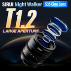 Sirui SP-985327 Night Walker 35mm T1.2 Cine Lens