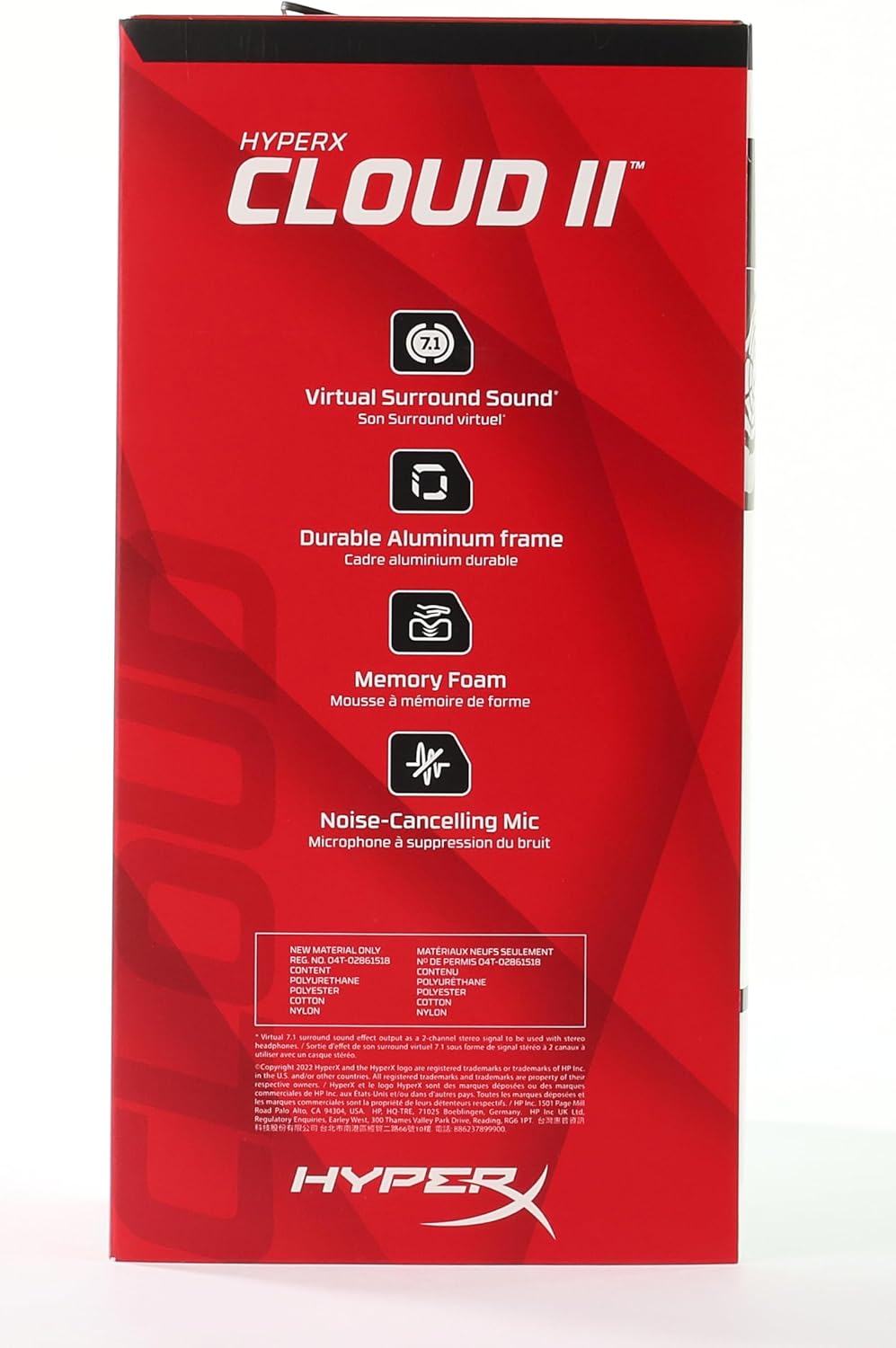 HyperX CL003 Cloud II Red Gaming Headset 7.1 Surround