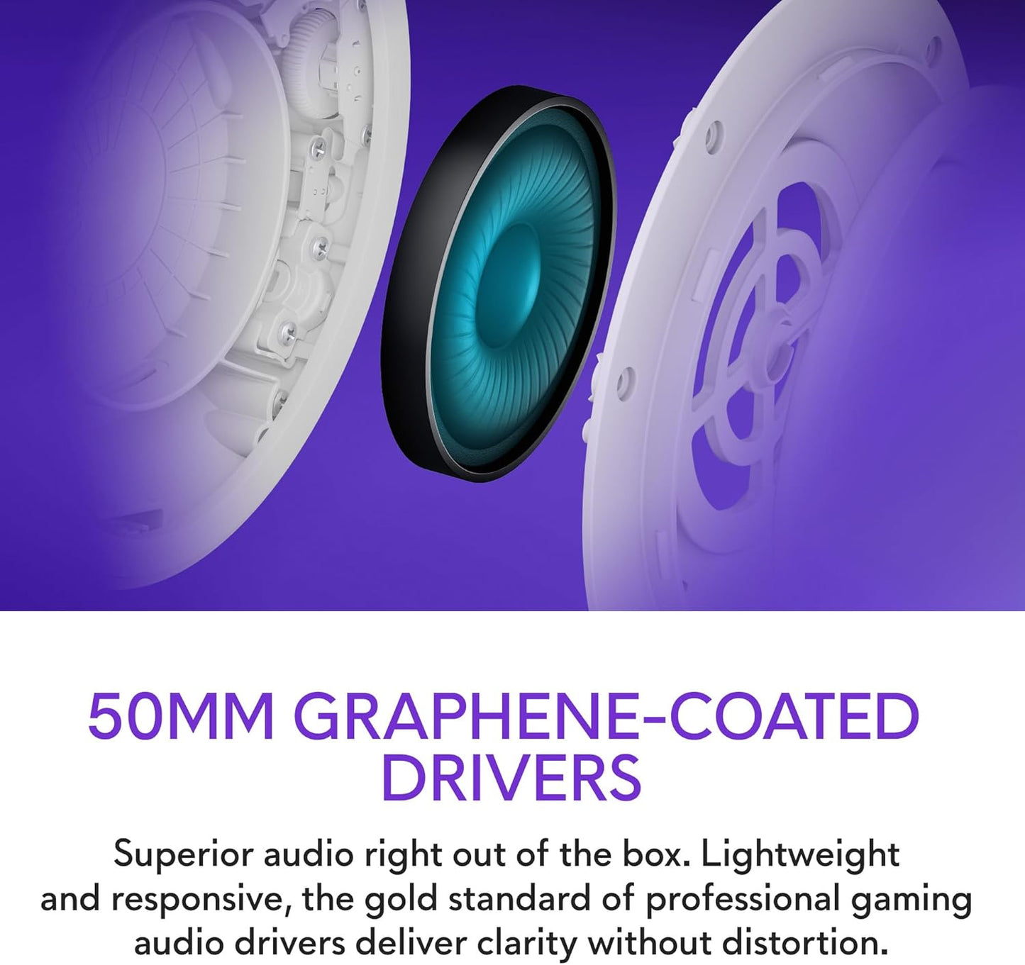Alienware Pro Wireless Gaming Headset - Lunar Light