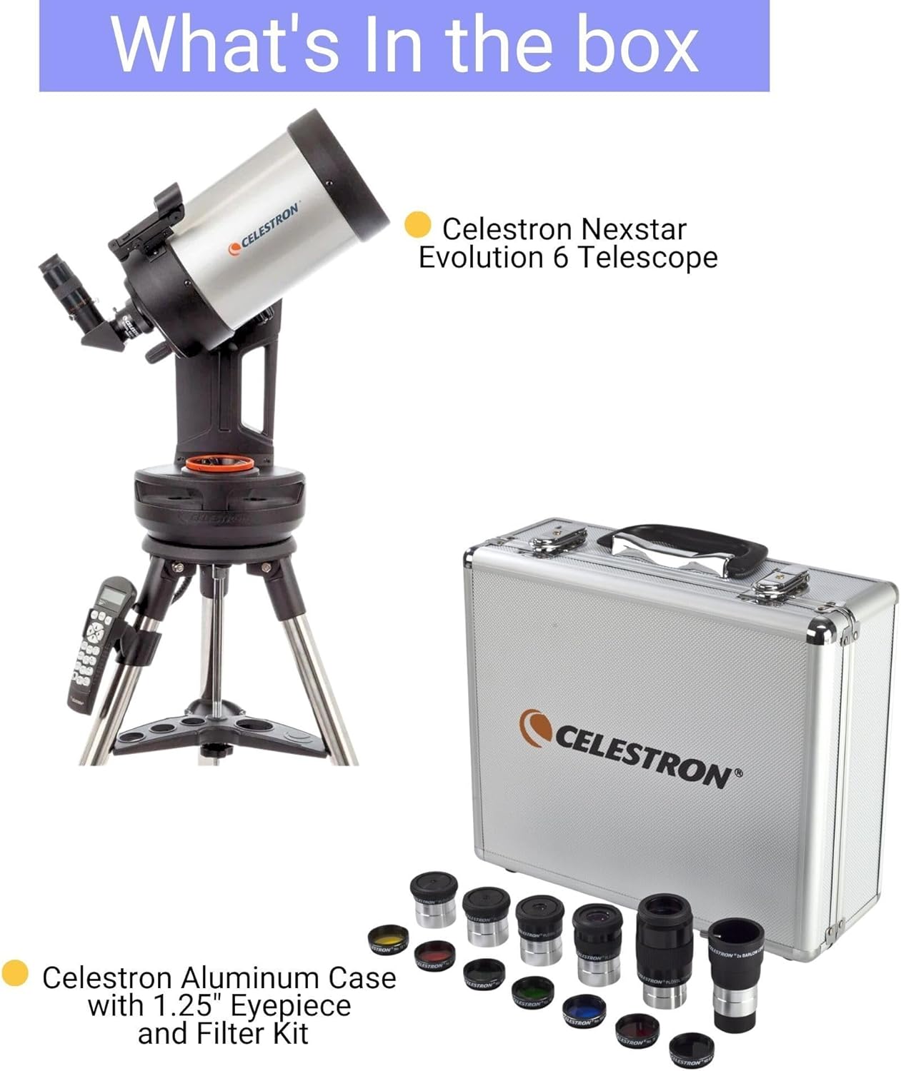 Fujifilm Celestron NexStar 6" Telescope Bundle