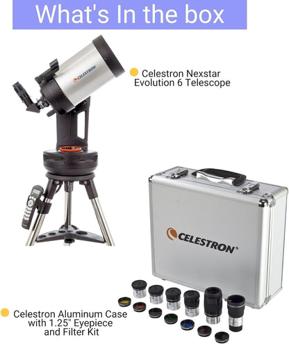 Fujifilm Celestron NexStar 6" Telescope Bundle