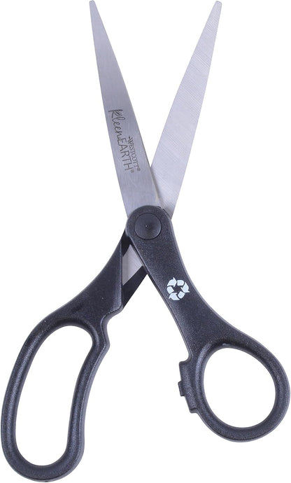 Westcott 15583 KleenEarth 8" Recycled Scissors