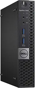 Dell OPTIPLEX 7040 Micro Desktop - i5, 8GB RAM, 512GB SSD, Win 10 Pro (Renewed)