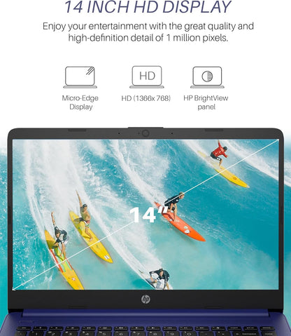HP HP Stream 14 Student Laptop Intel N4120 16GB 64GB