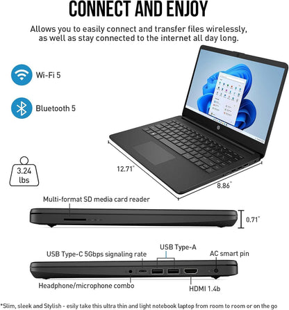 HP HP 14 Ryzen 7 Touchscreen Laptop