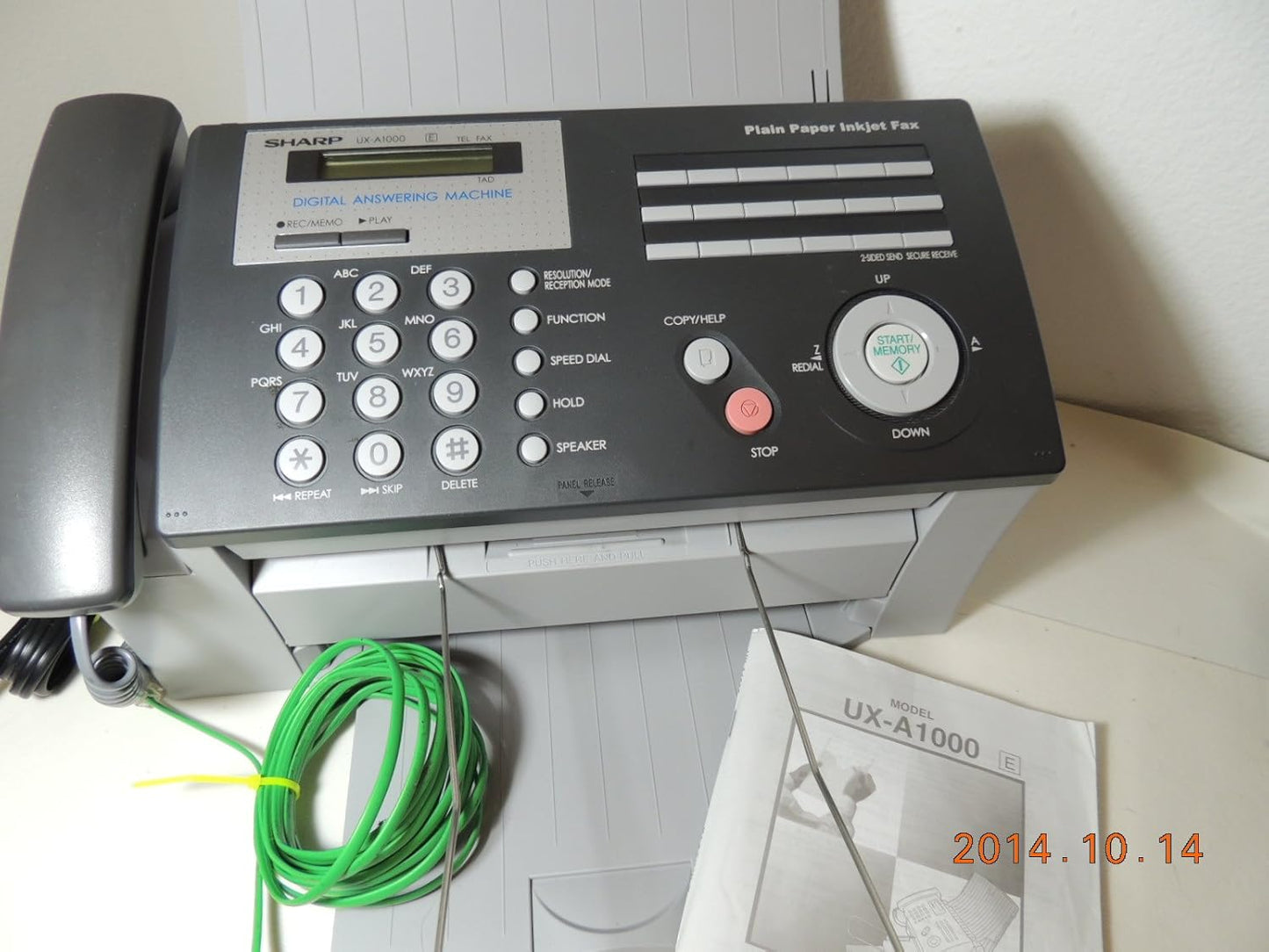 Sharp UX-A1000 Inkjet Fax Machine